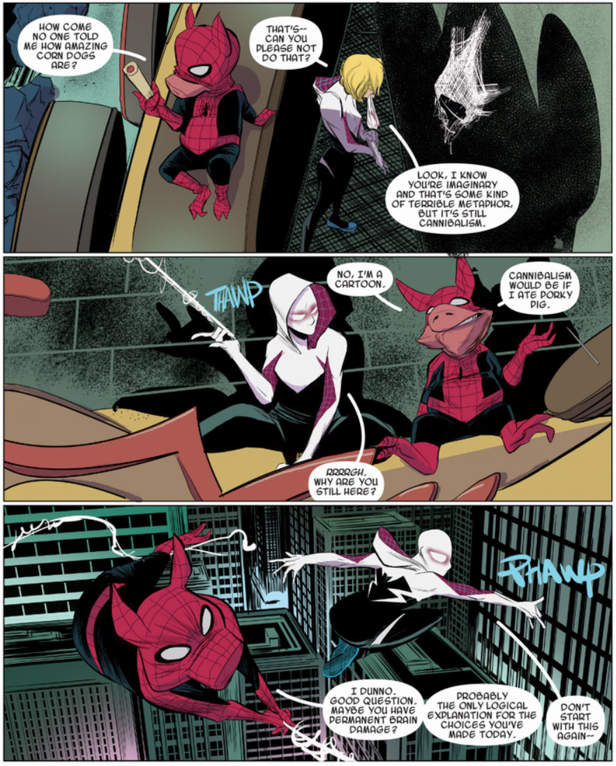 Tebeos para niñas: Spider-Gwen - BRAINSTOMPING