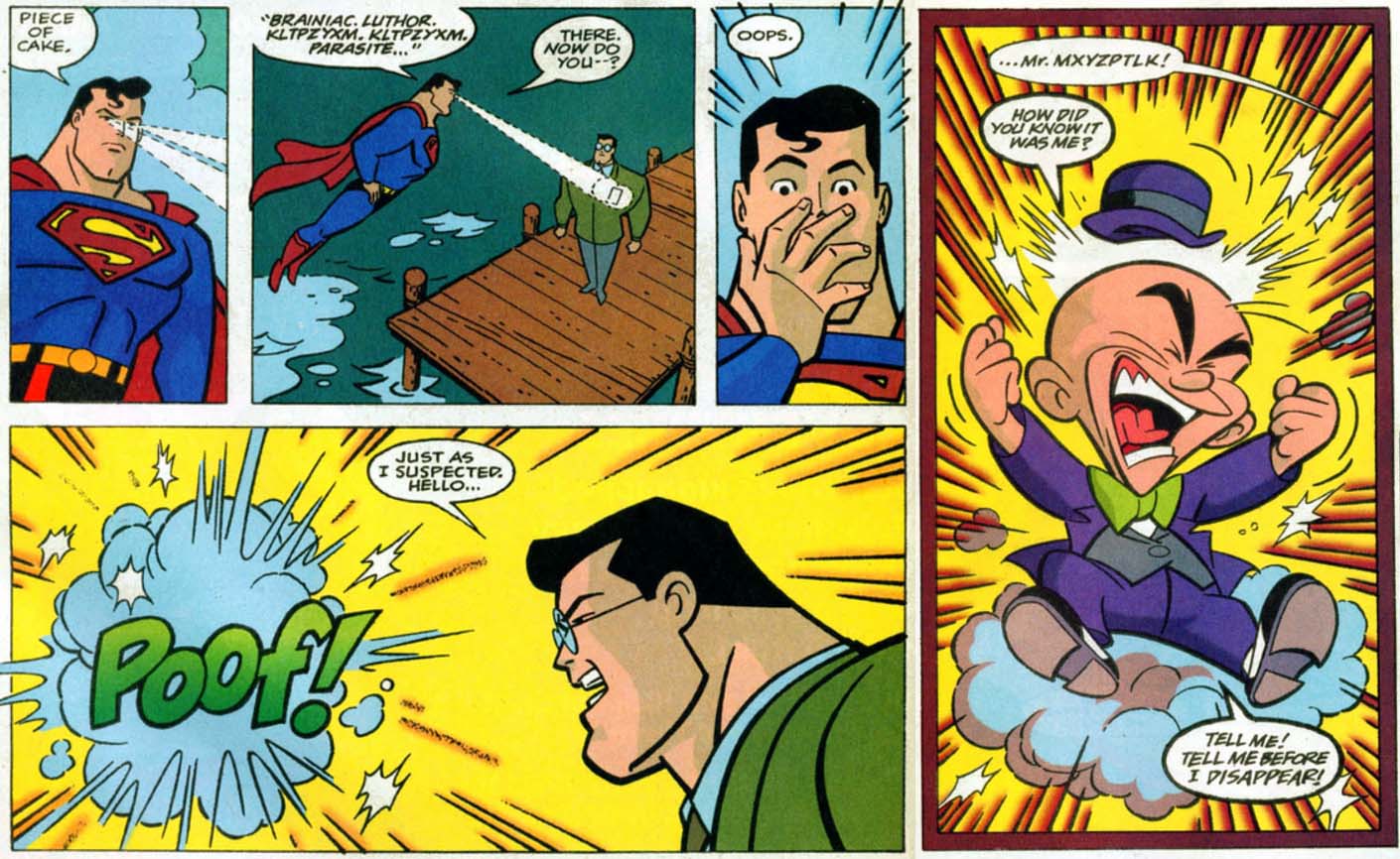 Superman Adventures 16 Tu Cara Me Suena Brainstomping 5285